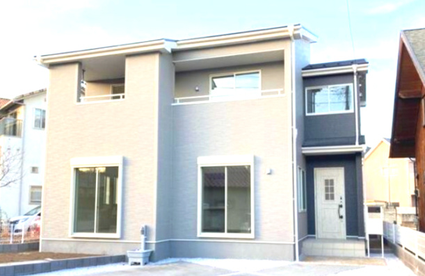 リーブルガーデン第3高崎片岡の外観|おしゃれな外観です