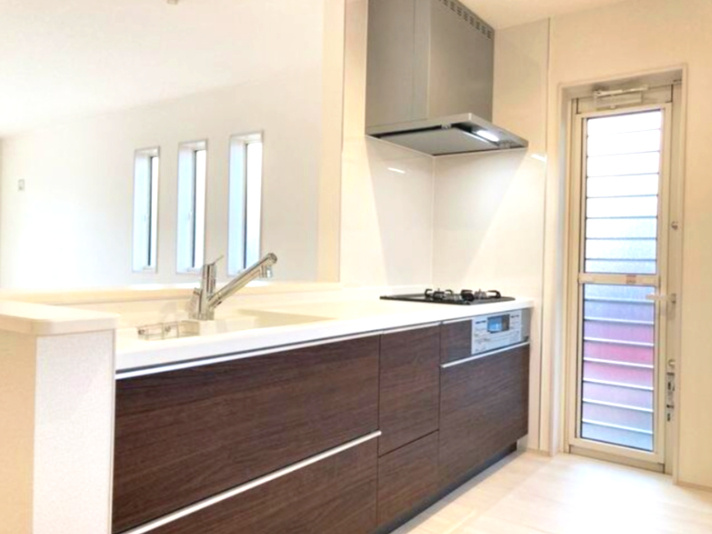 リーブルガーデン第3高崎片岡のキッチン|キッチンでお料理をお楽しみください