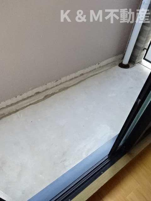 シャンドフルールⅡのバルコニー|バルコニー付きです