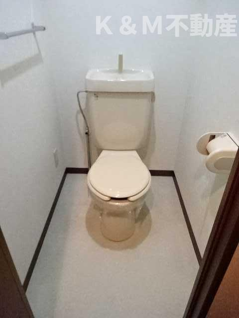 シャンドフルールⅡのトイレ|トイレもきれいです