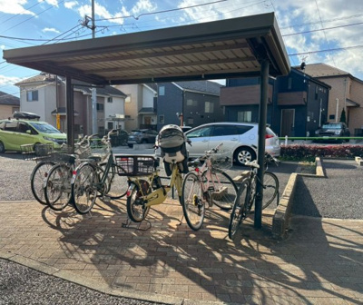 【その他共用部分】 | グランバリエ福島A | 敷地内駐輪場