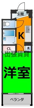 仲介手数料0円！ルミエールの間取り