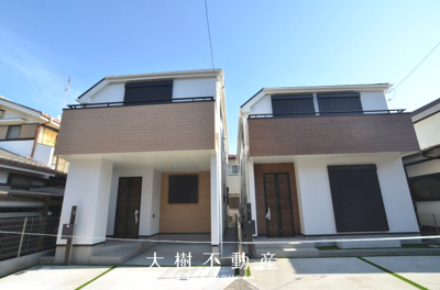【外観】 | 綾瀬市上土棚北2丁目 新築戸建て 全2棟【仲介手数料無料】 | 建物完成しました！！内見可能です♪