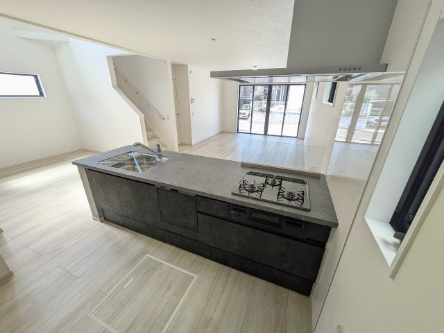 八王子市　富士見町　新築一戸建て　８期のキッチン|～オシャレで使い勝手の良いオープンキッチン～