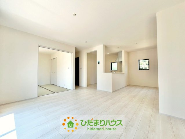 加須市多門寺　新築一戸建て　01　リーブルガーデンの居間・リビング