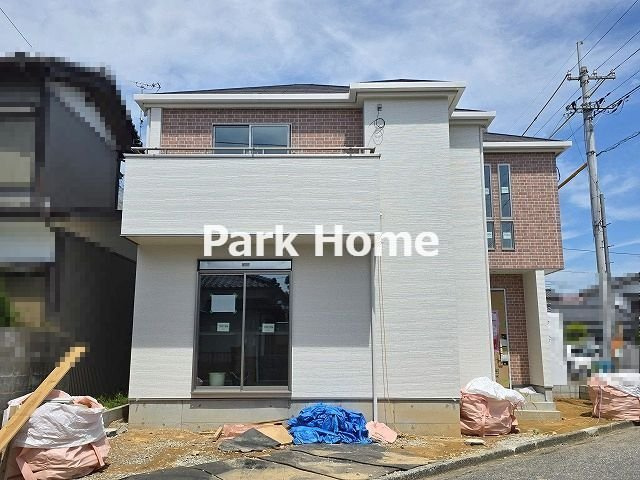 高知市介良乙 -10期3棟3- 新築戸建ての外観|3号棟　2026.3月：建築中