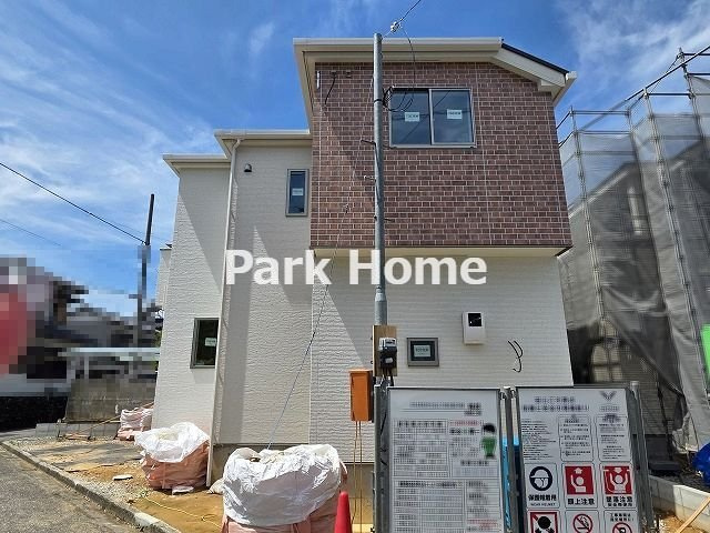 高知市介良乙 -10期3棟3- 新築戸建ての外観パース|外観パースです（3区画全体）