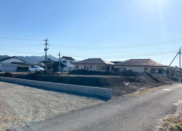 都城市安久町の売地の外観