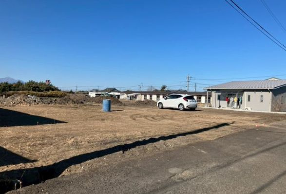 都城市安久町の売地の外観