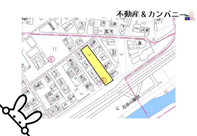 保免上2丁目の売土地の地図