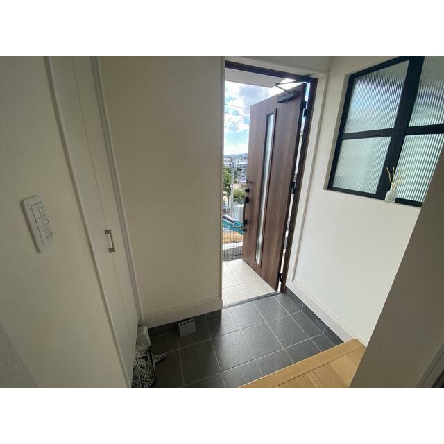 城南区南片江2‐813‐30の玄関|毎日通る玄関はこちらです