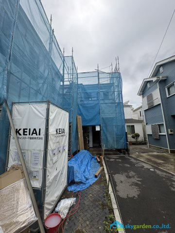 平塚市達上ヶ丘２期　新築戸建　全2棟2号棟の外観