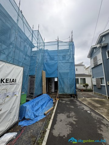 平塚市達上ヶ丘２期　新築戸建　全2棟2号棟の外観