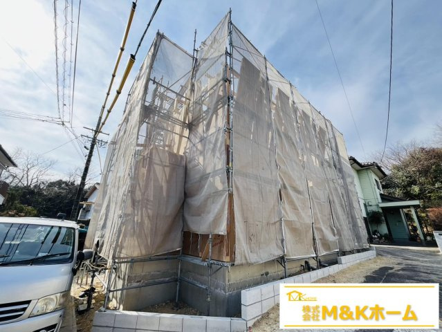 知多郡武豊町字梨子ノ木　全1棟の外観|R8.2.10撮影　耐震等級3取得☆