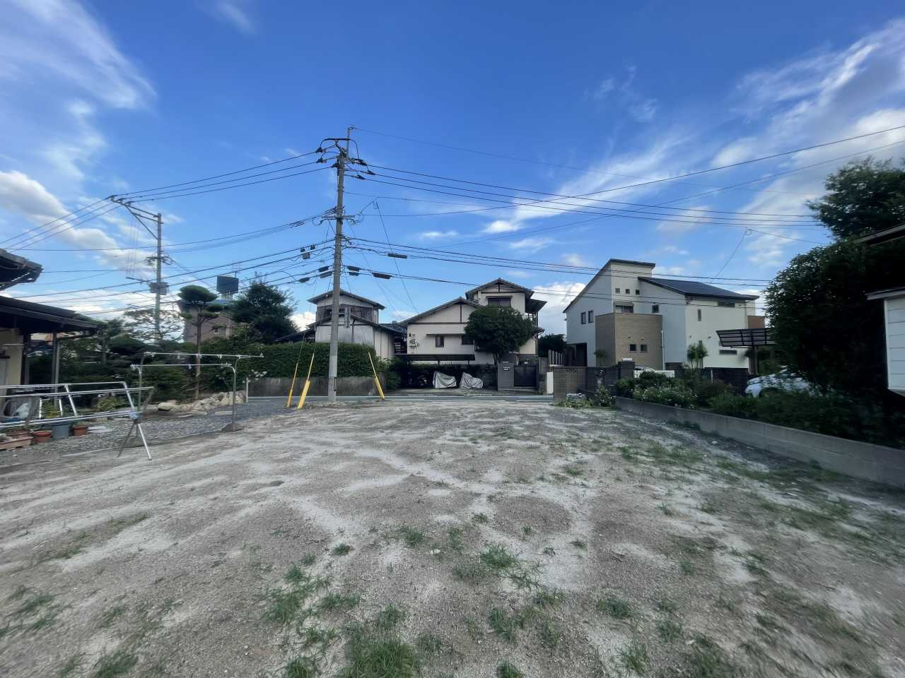 春日市小倉3丁目 土地の外観|敷地は長方形で、戸建建築にちょうど良い広さです。