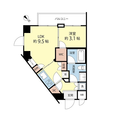 シュロス田園調布南の間取り