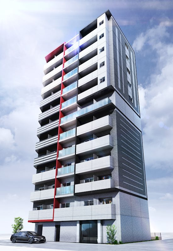 メインステージ三ノ輪WESTの外観