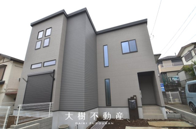 【外観パース】 | 綾瀬市寺尾釜田3丁目 新築戸建て   全1棟【仲介手数料無料】