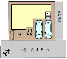 【区画図】 | 綾瀬市寺尾釜田3丁目 新築戸建て   全1棟【仲介手数料無料】