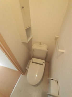 【トイレ】 | プラッツ渡里Ｂ | トイレもきれいです