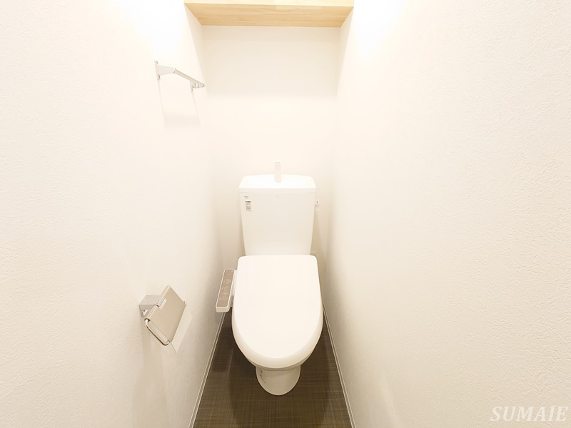 trias513のトイレ|温水洗浄機能付きトイレです☆