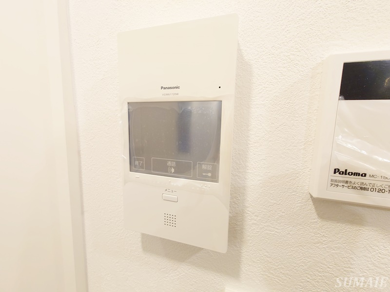 trias513のセキュリティ|モニター付インターホン完備です☆