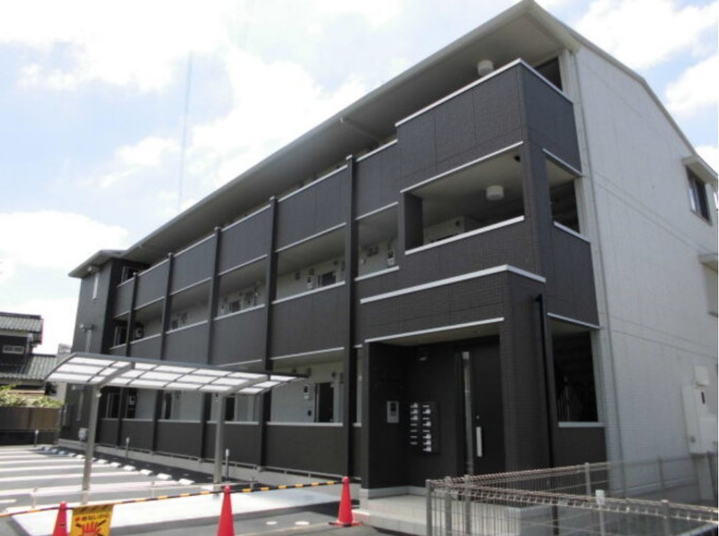 川崎市多摩区堰２丁目のアパートの外観