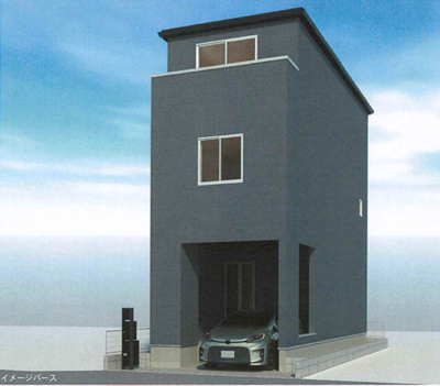 【外観パース】 | 綾瀬市小園 新築戸建て 全1棟【仲介手数料無料】