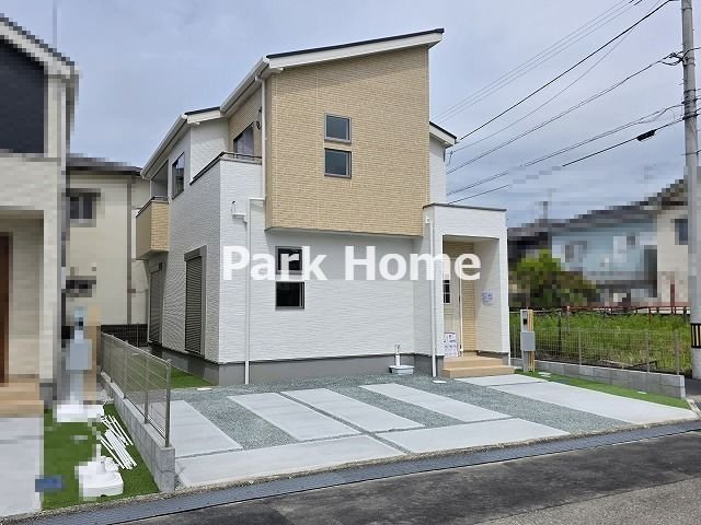 高知市介良乙 -10期3棟1- 新築戸建ての外観パース|外観パースです