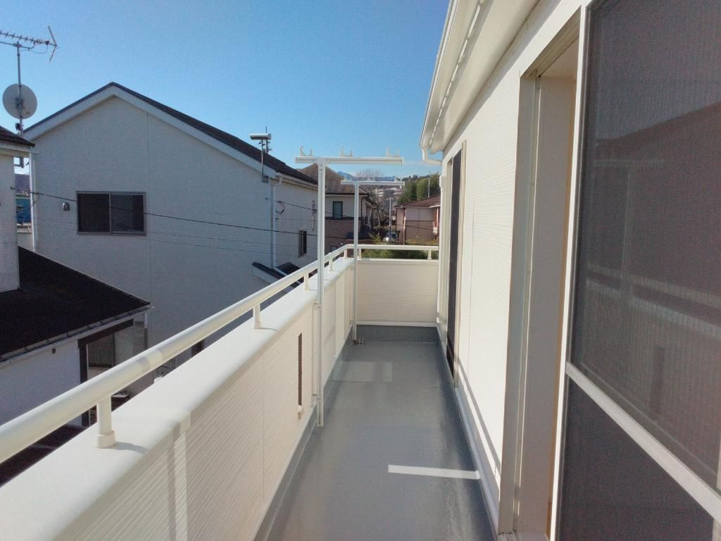 青梅市谷野の中古一戸建のバルコニー