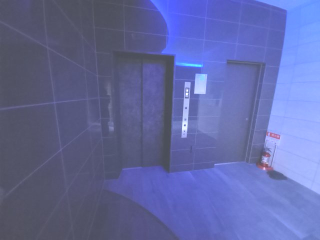 GENOVIA神戸新開地駅前のロビー