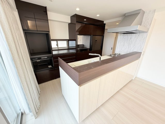 エルシオ玉川上水のキッチン|新規交換のシステムキッチン