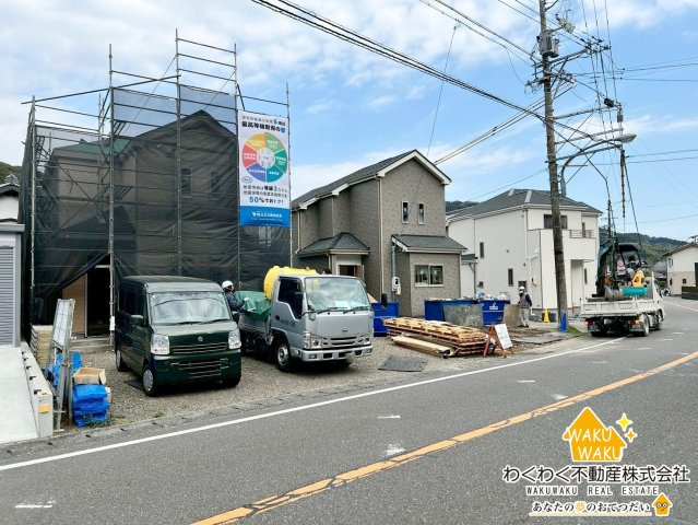 島田市野田　全３棟／の前面道路含む現地写真|C号棟（2026年1月中旬撮影）