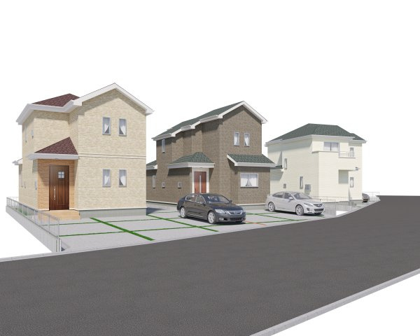 島田市野田　全３棟／の外観|A号棟（2026年1月中旬撮影）