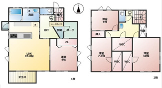 【間取り】 | 山木戸6　中古戸建て