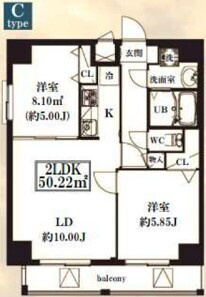 シャッツクヴェレ浅草橋の間取り