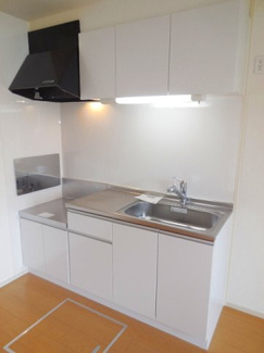 【キッチン】 | パニエ　ド　フルールⅠ | キッチンです