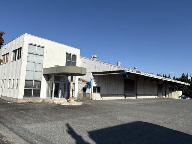 久留米市城島町倉庫の外観|おしゃれな外観です