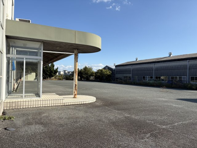 久留米市城島町倉庫の外観|外はこのようになっています