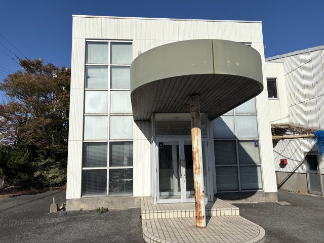 久留米市城島町倉庫の外観|おしゃれな外観です