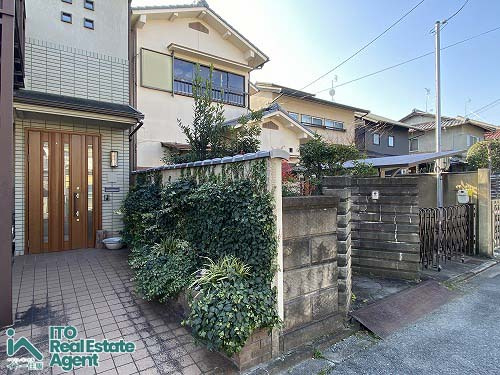 紫竹上芝本町 建築条件無し 土地の外観