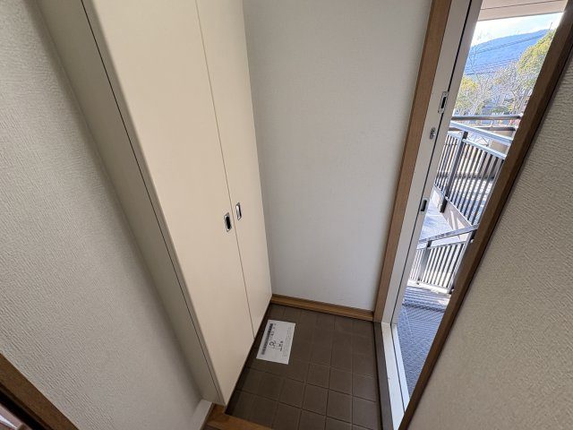 スカイハイツ喜里が丘の玄関