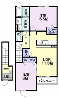 【間取り】 | ボニ－トＢ