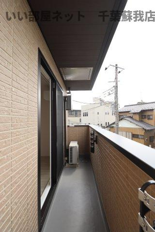 D-ROOM小久保のバルコニー|広々としたバルコニーです