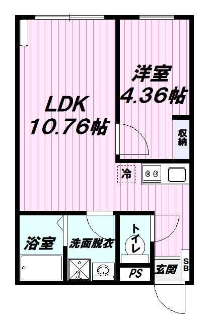 グランディール羽村の間取り