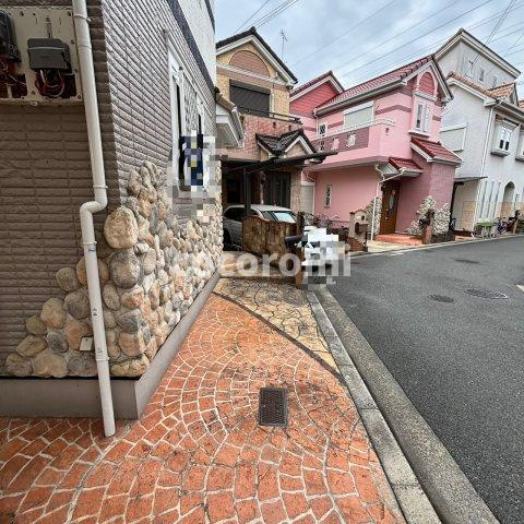 私部西戸建ての駐車場