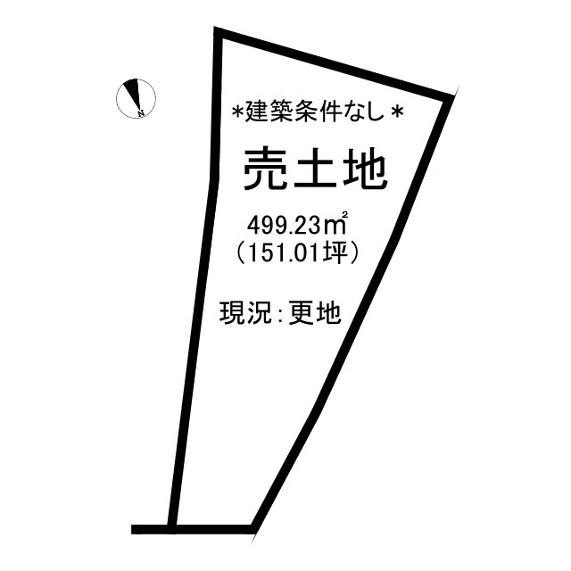 鳥取市青谷町青谷土地の土地図
