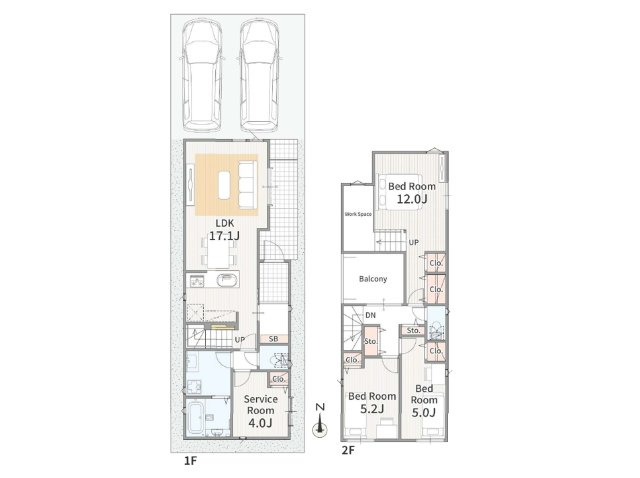 北区金城町201(全1棟)の間取り
