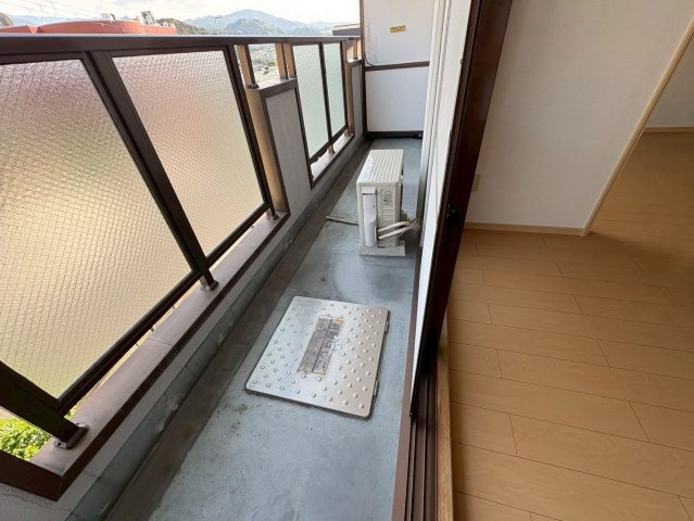 サウスタウンＦのバルコニー
