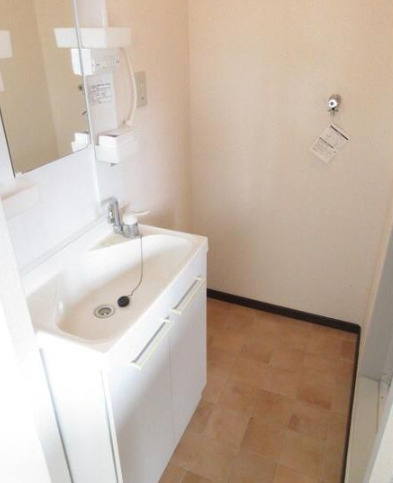 JAサンビレッジ末広Aの洗面所